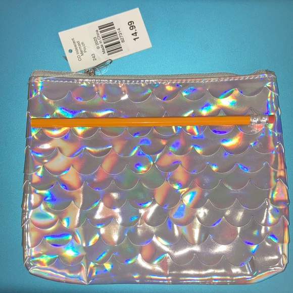 NWT Mermaid Makeup Pouch - Picture 2 of 2